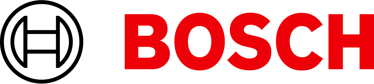 Bosch logo representing premium heating, cooling, and HVAC systems serviced and installed by Greenergy.