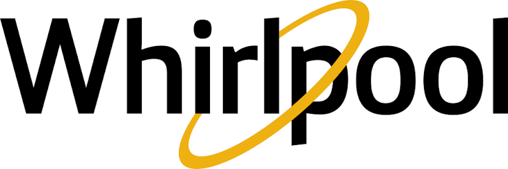Whirlpool logo representing residential home appliances serviced and repaired by Greenergy.