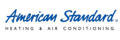 American Standard Heating & Air Conditioning logo representing trusted HVAC systems serviced and installed by Greenergy.