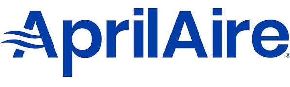 AprilAire logo representing trusted whole-home humidifiers, dehumidifiers, air filtration, and indoor air quality solutions installed by Greenergy.