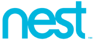 Nest logo representing smart thermostats and home climate control systems installed and serviced by Greenergy.